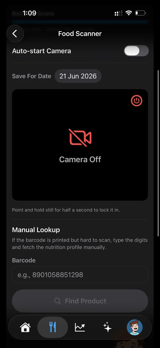 Metapace — Barcode scanner